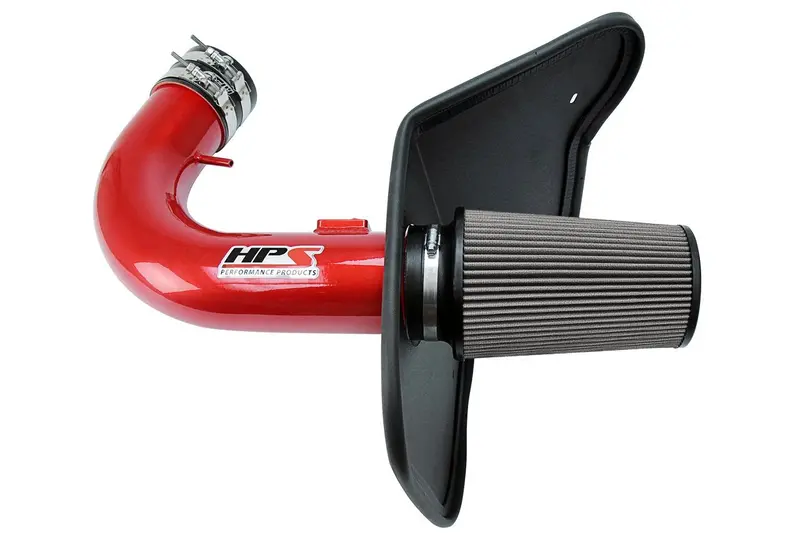 Hps 2010-2015 Chevrolet Camaro Ss 6.2L Short Ram Air Intake 827-607R 1