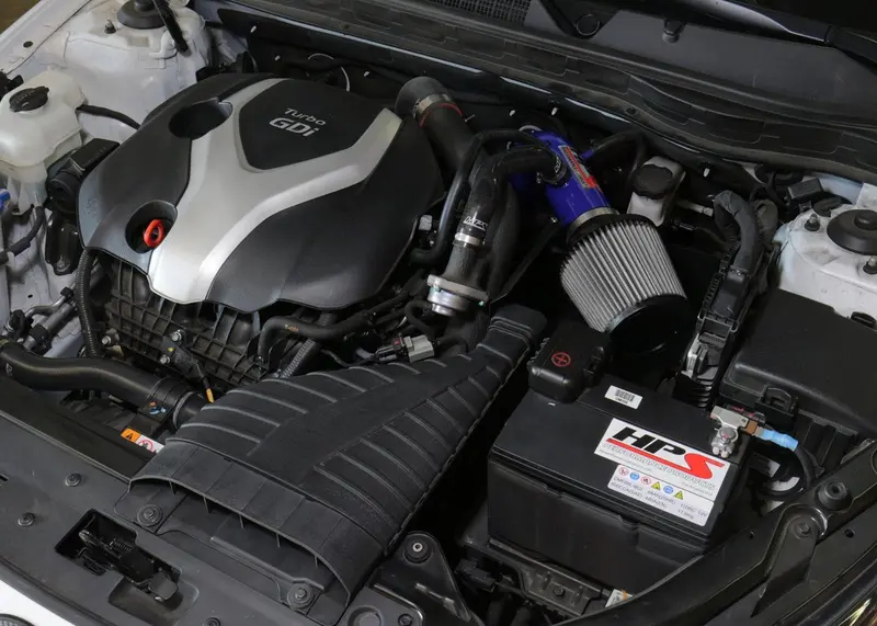 Hps 2011-2015 Kia Optima 2.0T I4 Short Ram Air Intake 827-587Bl 2
