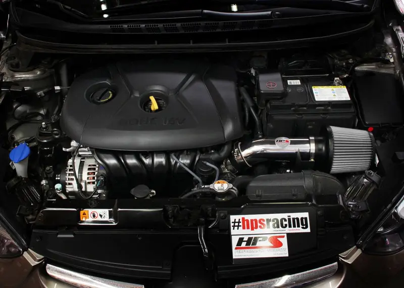 Hps 2011-2016 Hyundai Elantra 1.8L I4 Short Ram Air Intake 827-538P 2