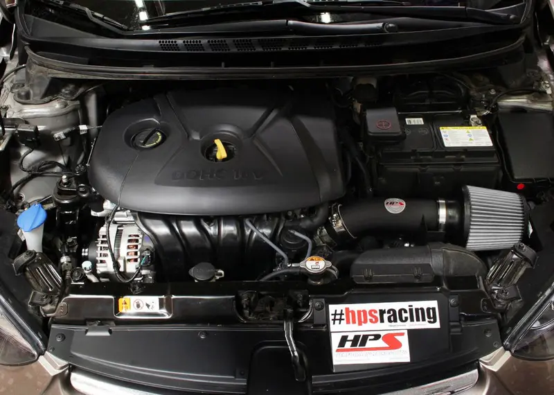 Hps 2011-2016 Hyundai Elantra 1.8L I4 Short Ram Air Intake 827-538Wb 2