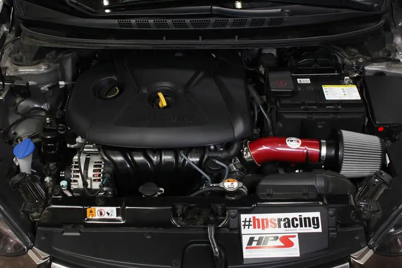 Hps 2011-2016 Hyundai Elantra 1.8L Short Ram Air Intake 827-538R 2