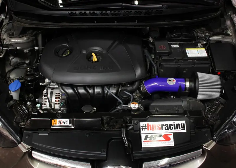 Hps 2011-2016 Hyundai Elantra 1.8L Short Ram Intake 827-538Bl 2