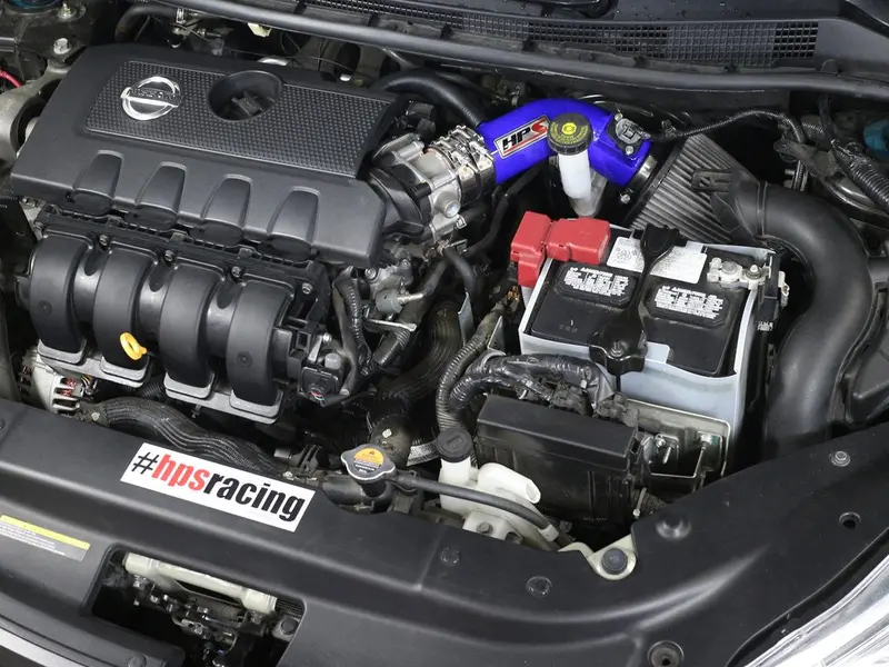 Hps 2013-2017 Nissan Sentra 1.8L Short Ram Air Intake 827-269Bl 2