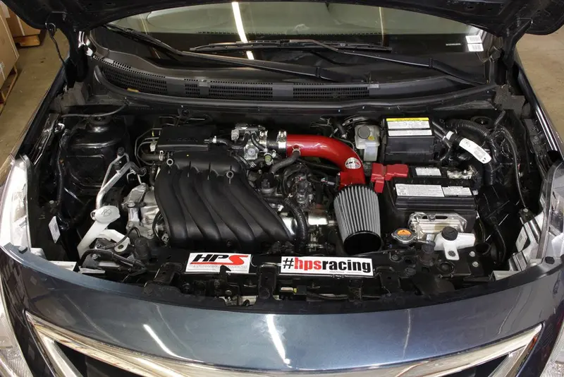 Hps 2014-2016 Nissan Versa Note 1.6L Short Ram Air Intake 827-532R 2
