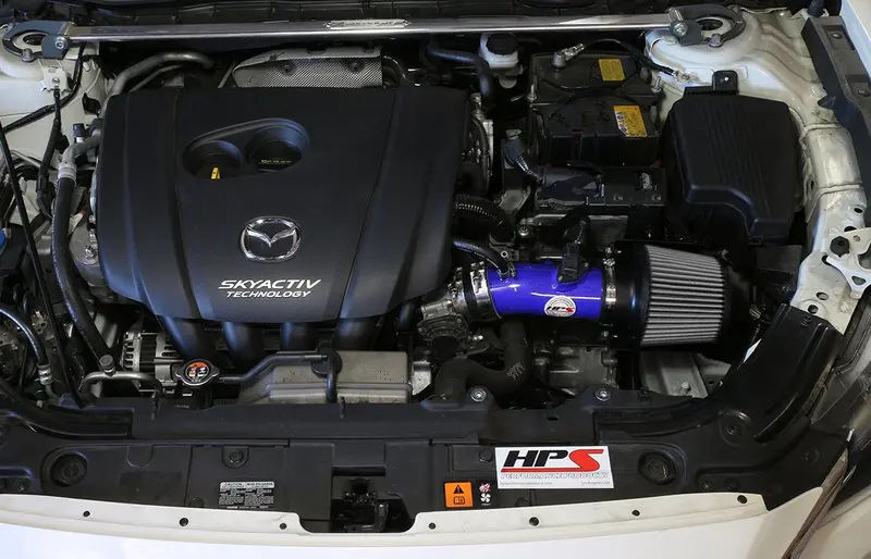 Hps 2014-2017 Mazda Mazda6 2.5L I4 Short Ram Air Intake 827-547Bl 2