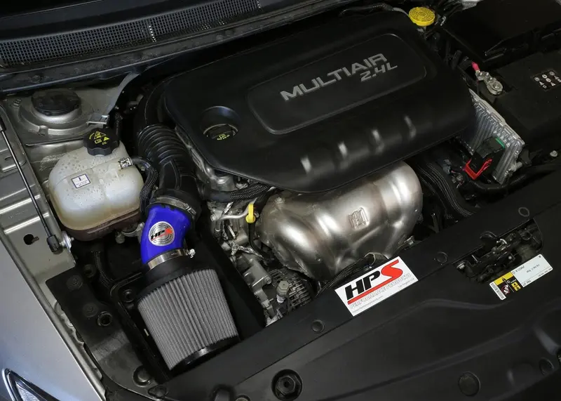 Hps 2015-2017 Chrysler 200 2.4L Short Ram Air Intake 827-574Bl 2