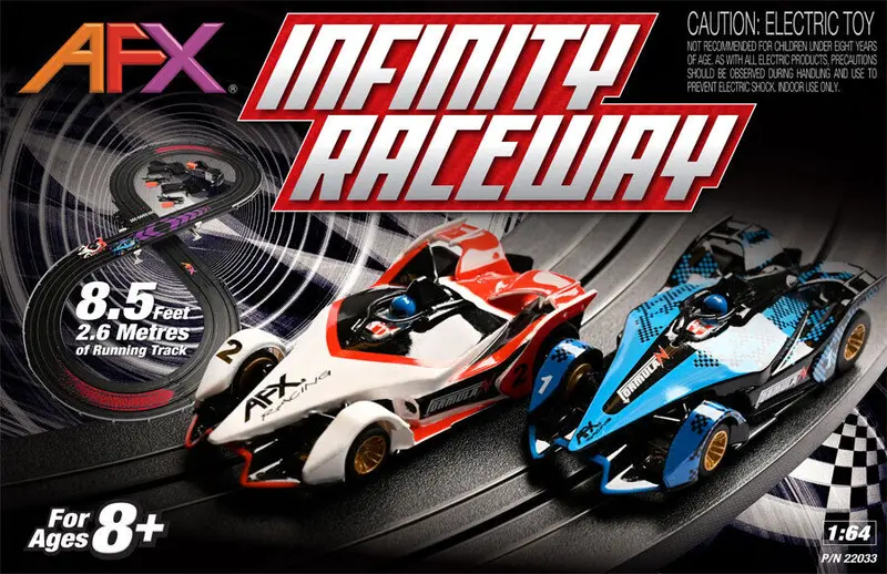 Infinity Raceway 8.5-Foot Ho Slot Car Track Set 1