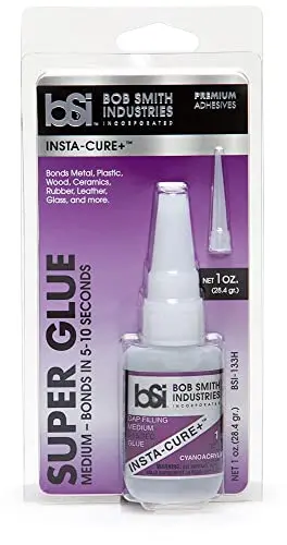Insta-Cure+ Gap Filling Super Glue, Clear,1 Oz. 1