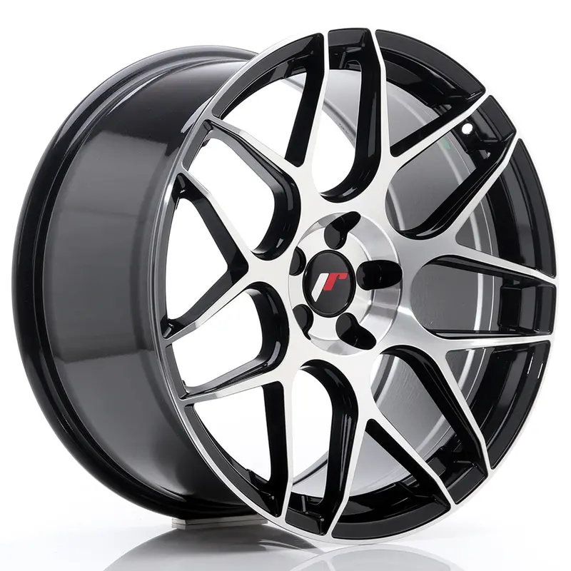 Japan Racing Wheels - Jr18 Schwarz Silber 1
