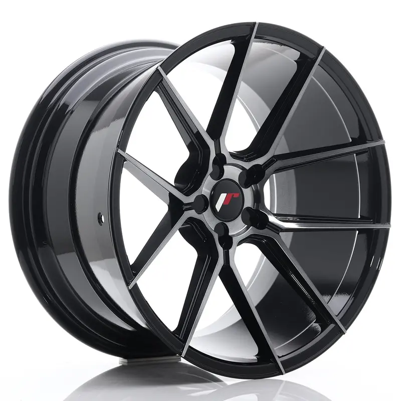 Japan Racing Wheels - Jr30 Schwarz/Silber 1