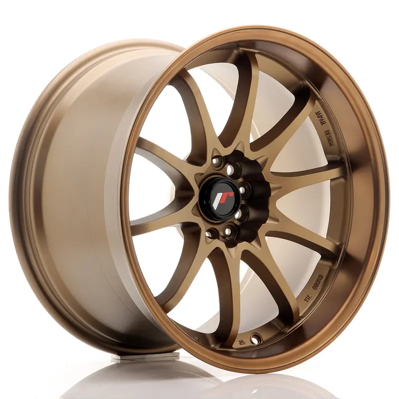 Japan Racing Wheels - Jr5 Dark Anodized Bronze 1
