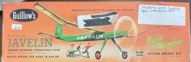 Javelin (Build By Number Model Kit) 1