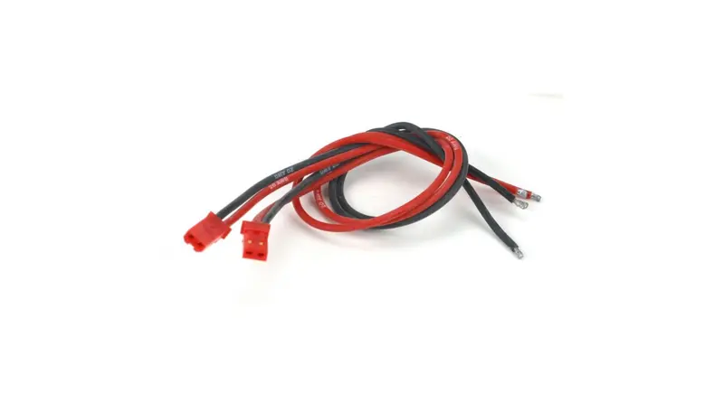 Jst Male Connectors W/Lead (2) 1
