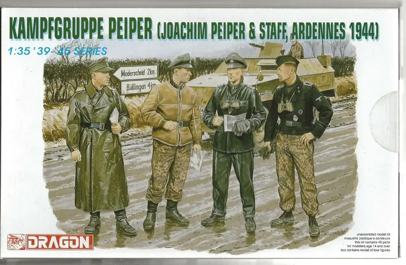 Kampfgruppe Peiper (Joachim Piper & Staff, Ardennes 1944) 1