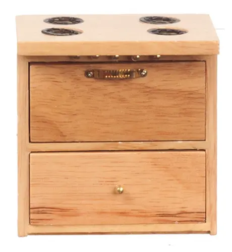 Kitchen Stove, Oak 1