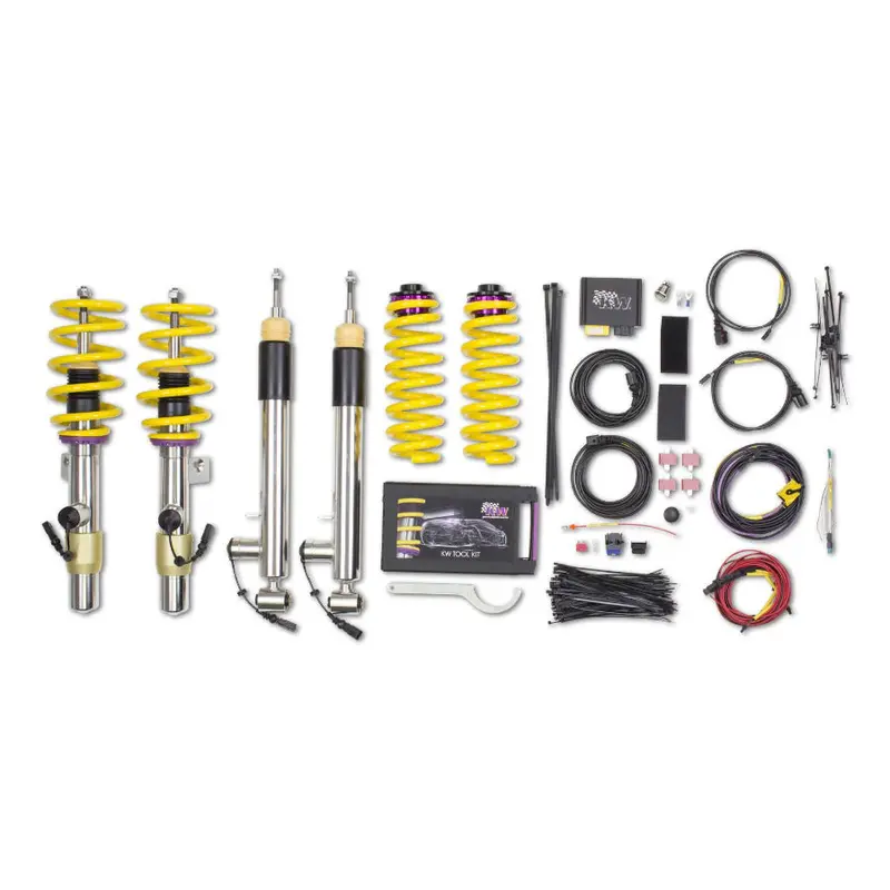 Kw Ddc - Ecu Gewindefahrwerk Inox Passend Für Bmw 1M E82 1