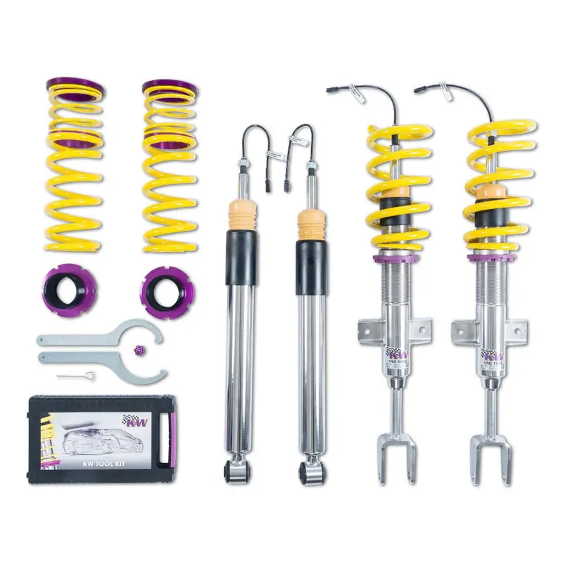 Kw Ddc - Plug & Play Gewindefahrwerk Inox Passend Für Alfa Romeo Giulia Qv 1