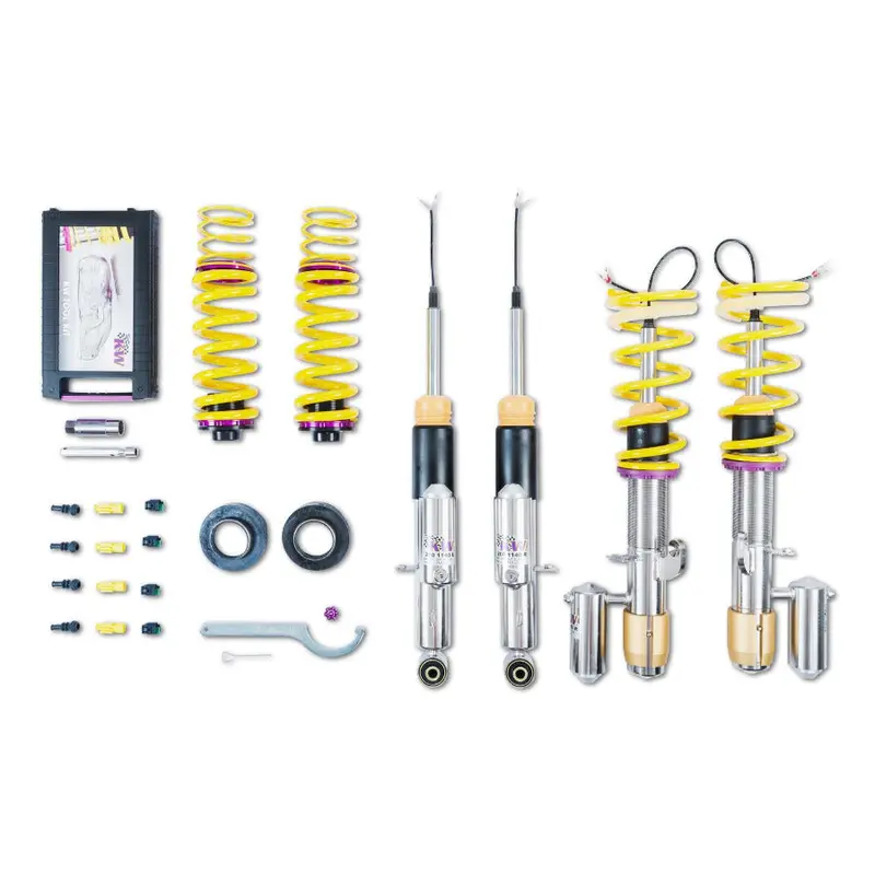 Kw Ddc - Plug & Play Gewindefahrwerk Inox Passend Für Bmw Fxx Serie 1