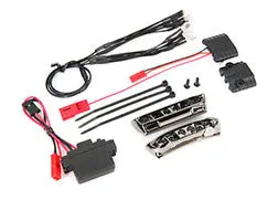 Led Light Kit, 1/16 E-Revo® (Includes Power Supply, Front & Rear Bumpers, Light Harness (4 Clear, 4 Red), Wire Ties) 1