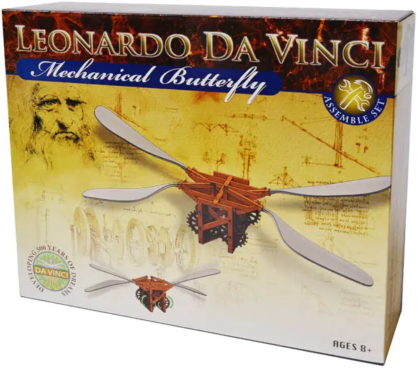 Leonardo Da Vinci Mechanical Butterfly 1