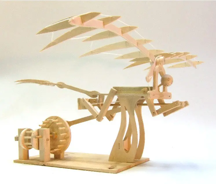 Leonardo Da Vinci Ornithopter. 18 1
