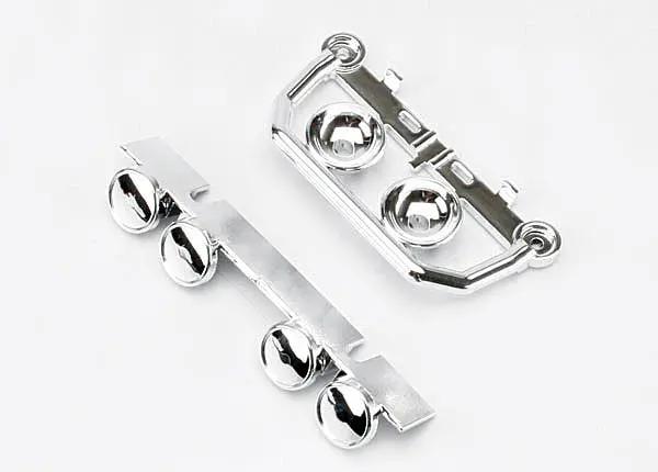 Light Bar, Front Bumper (Chrome) (1), Roof Light Bar (Chrome) (1) 1