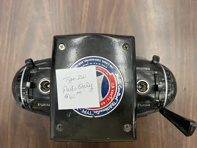 Lionel Multi-Control "Trailmaster" Transformer Type Zw For Parts Only 1