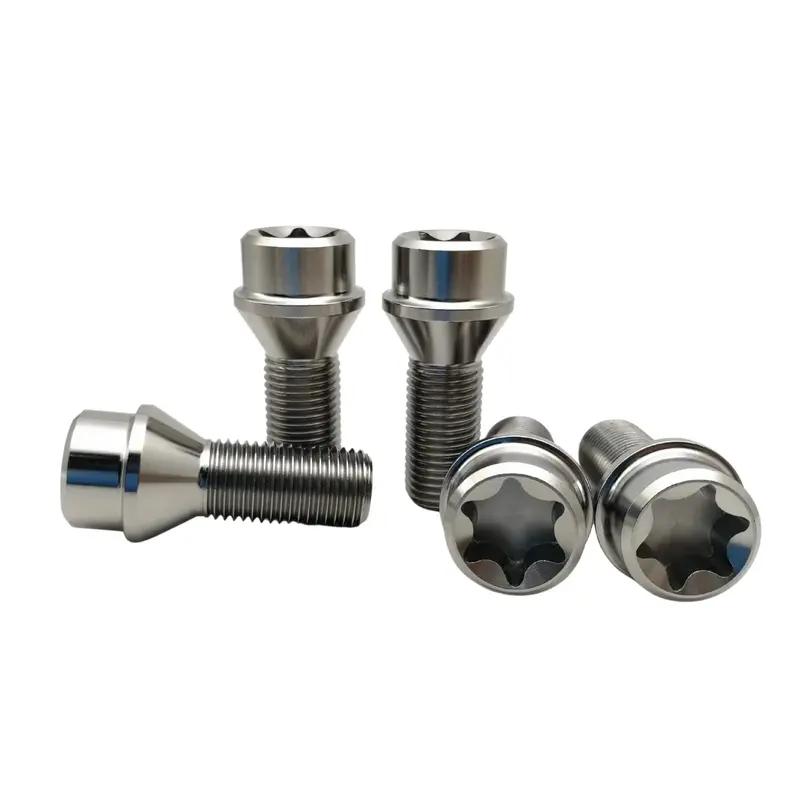 M12x1.5X28mm/14×1.5X28mm Titan Torx Kopf Kegelbund Radbolzen Kit 3