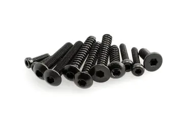 M3x30mm Hex Socket Tapping Flat Head (Black) (10Pcs) 1