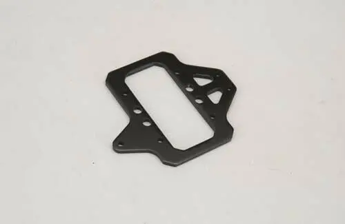 Main Gear Plate 3Mm Black Xlb 1