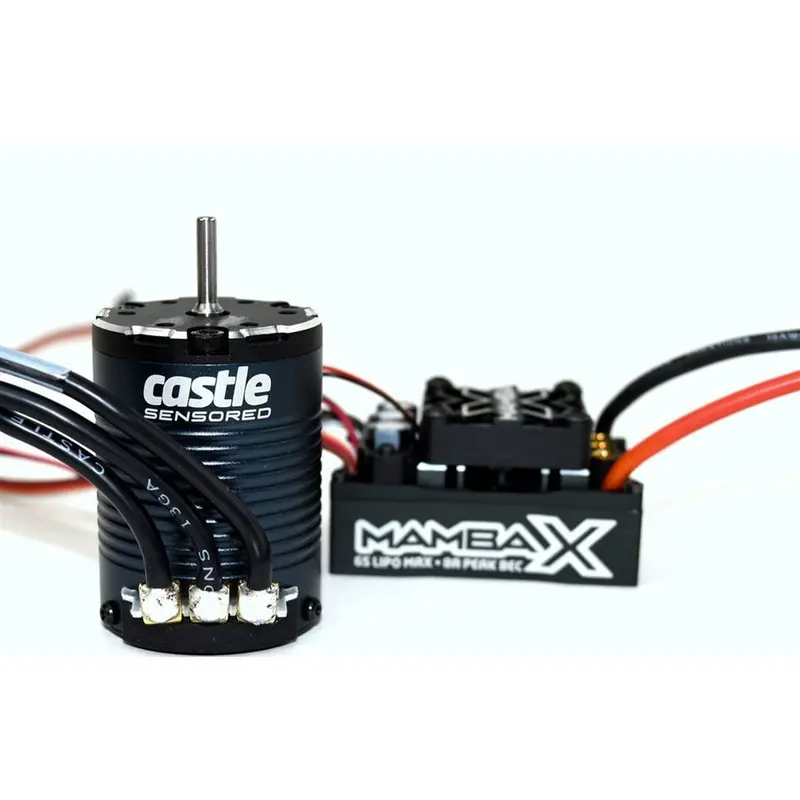 Mamba X 25.2 Volt Esc /Sensored Motor Crawler Combo 1