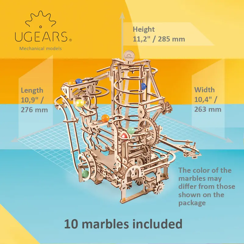 Marble Run Spiral Hoist 2