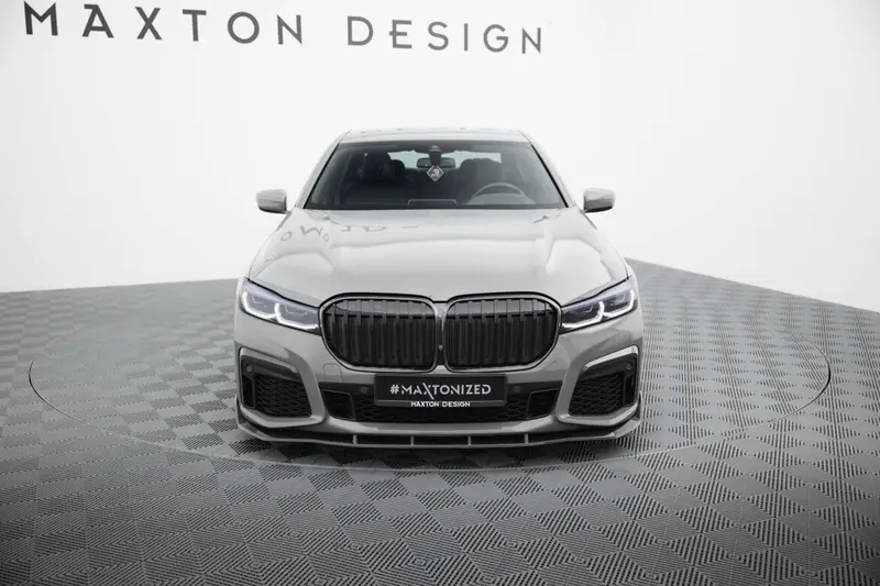 Maxton Design Carbon Cup Spoilerlippe Front Ansatz Passend Für Bmw 7Er M-Paket G11 Facelift 1
