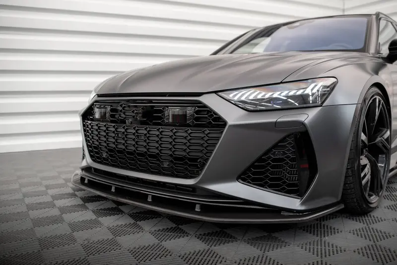 Maxton Design Carbon Cup Spoilerlippe Passend Für Audi Rs6 C8 / Rs7 C8 1