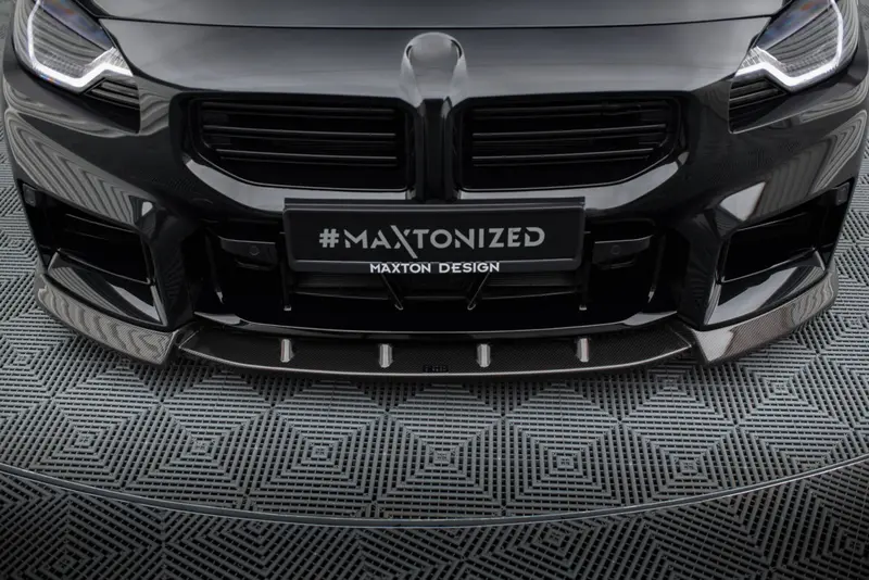Maxton Design Carbon Fiber Cup Spoilerlippe V.2 Passend Für Bmw M2 G87 1