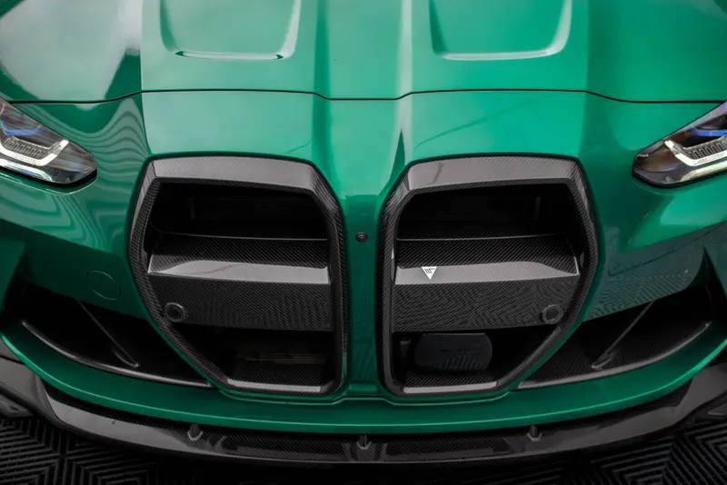 Maxton Design Carbon Fiber Front Kühler Grill Passend Für Bmw M4 G82 Competition 1