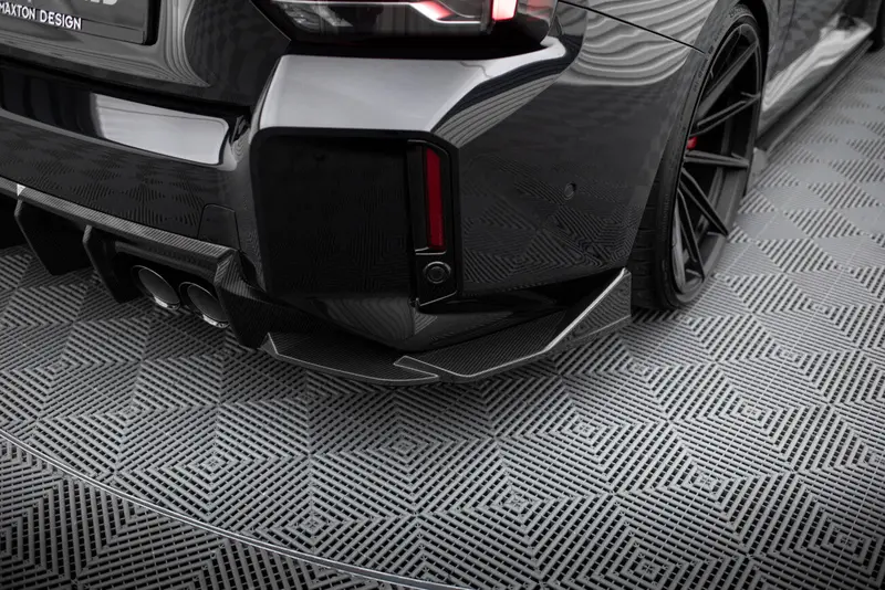 Maxton Design Carbon Fiber Heck Flaps Diffusor Passend Für Bmw M2 G87 1