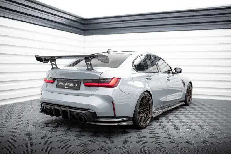 Maxton Design Carbon Fiber Heckflügel Passend Für Bmw M3 G80 1