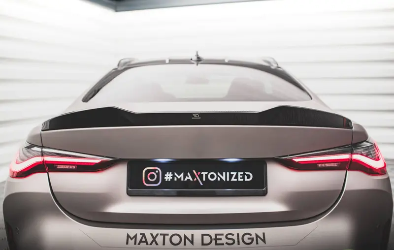 Maxton Design Carbon Fiber Heckspoiler Passend Für Bmw M4 G82 Competition 1