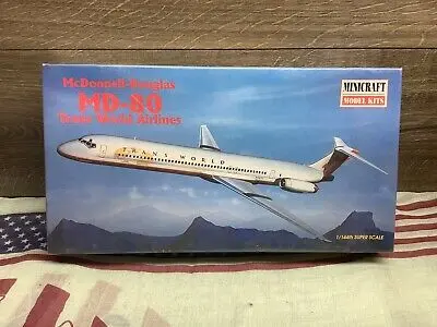 Mcdonnell-Douglas Md-80 Trans World Airlines- 1/144 Scale 1