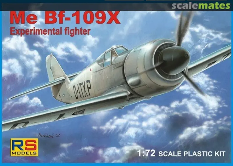 Me Bf-109X Experimental Fighter - 1/72 Scale 1