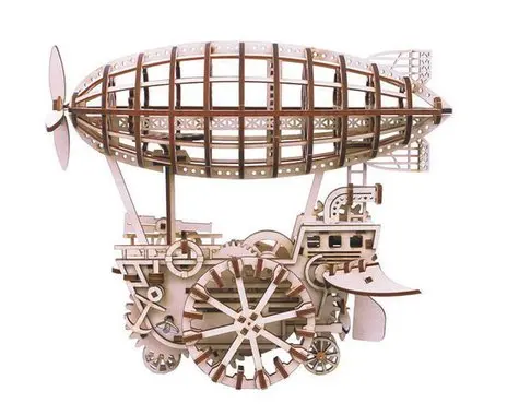 Mechanical Puzzle Steam Punk Blimp 1