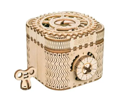Mechanical Puzzle Treasure Box 1
