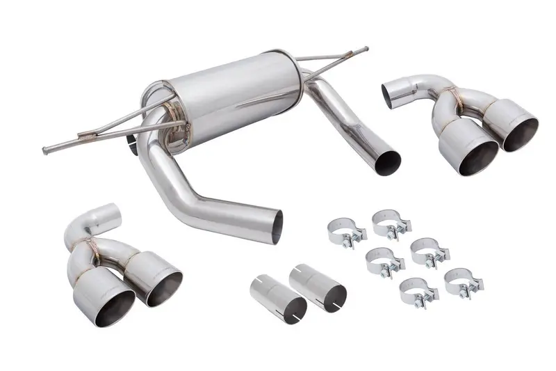 Megan Bmw M4 F82 2015+ Stainless Tips Supremo Axle-Back Exhaust 1