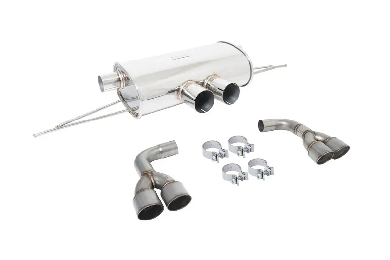 Megan Bmw X5m 15+ F85 X6m 14+ F16 Raw Tips Supremo Axle-Back 1