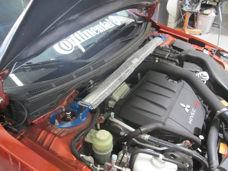 Megan Racing 08-14 Mitsubishi Lancer Front Upper Race Strut Tower Bar 2