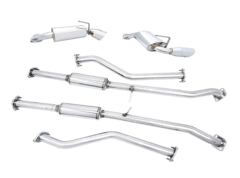 Megan Racing 09-20 370Z Dual Exhaust Drift Spec Polish Catback Exhaust 1