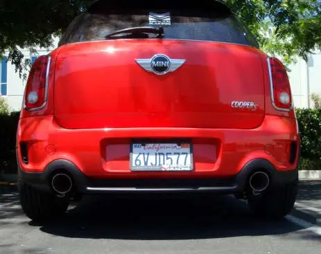 Megan Racing 11+ Mini Cooper Countryman R60 Burnt Tip Axleback Exhaust 2