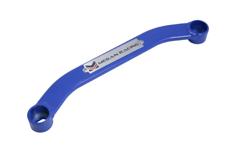 Megan Racing 12-15 Honda Civic 4Dr Rear Lower Blue Strut Tower Bar 1