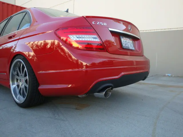Megan Racing Benz C250 2012–2014 Axle-Back Exhaust Mr-Abe-W204l4-Srt 2